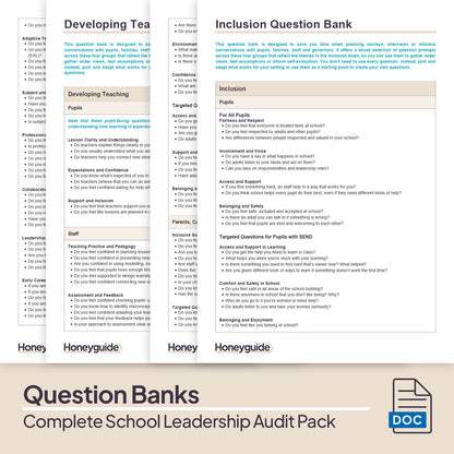 Complete School Leadership Audit Pack