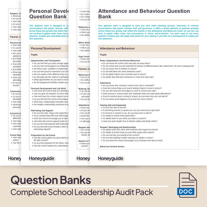 Complete School Leadership Audit Pack
