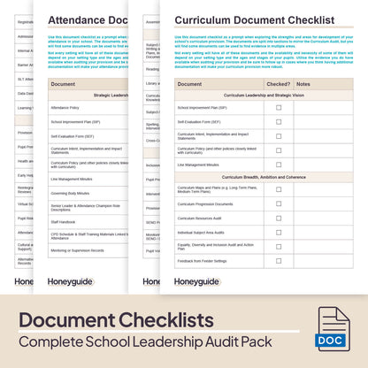 Complete School Leadership Audit Pack