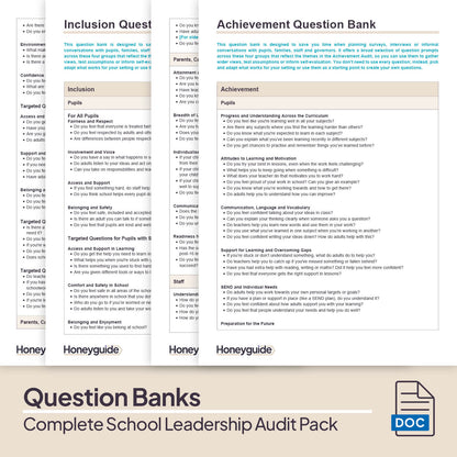 Complete School Leadership Audit Pack