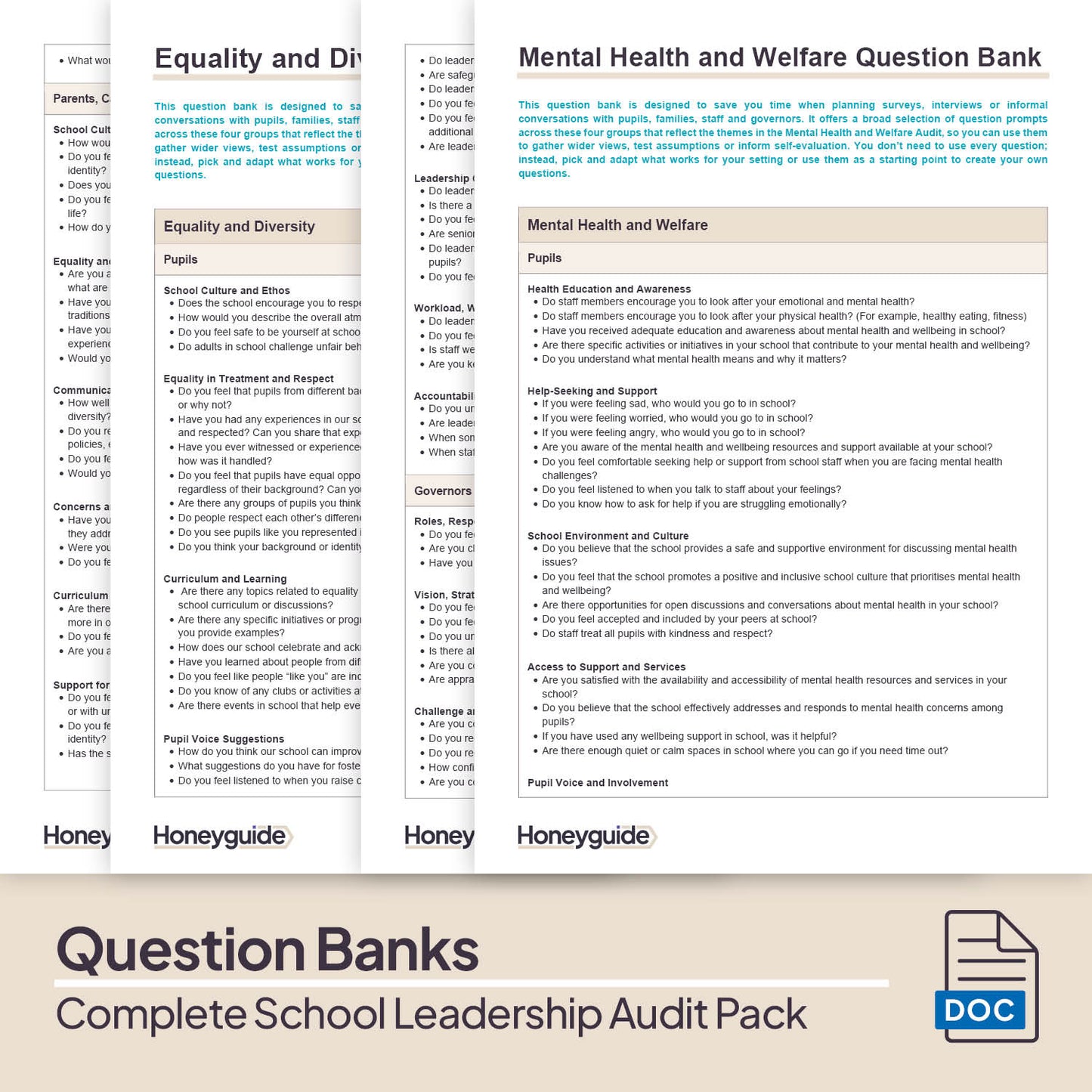 Complete School Leadership Audit Pack