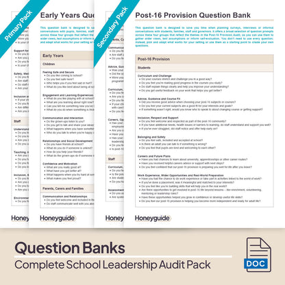 Complete School Leadership Audit Pack