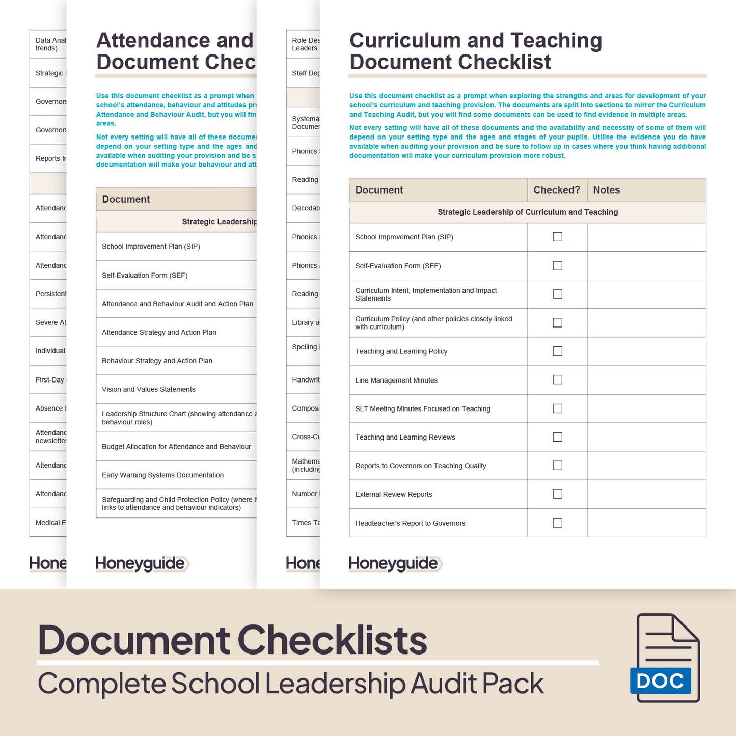 Complete School Leadership Audit Pack