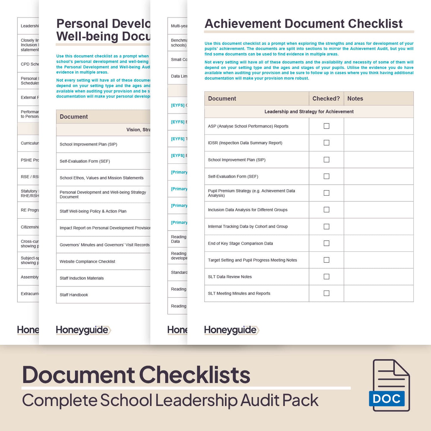 Complete School Leadership Audit Pack