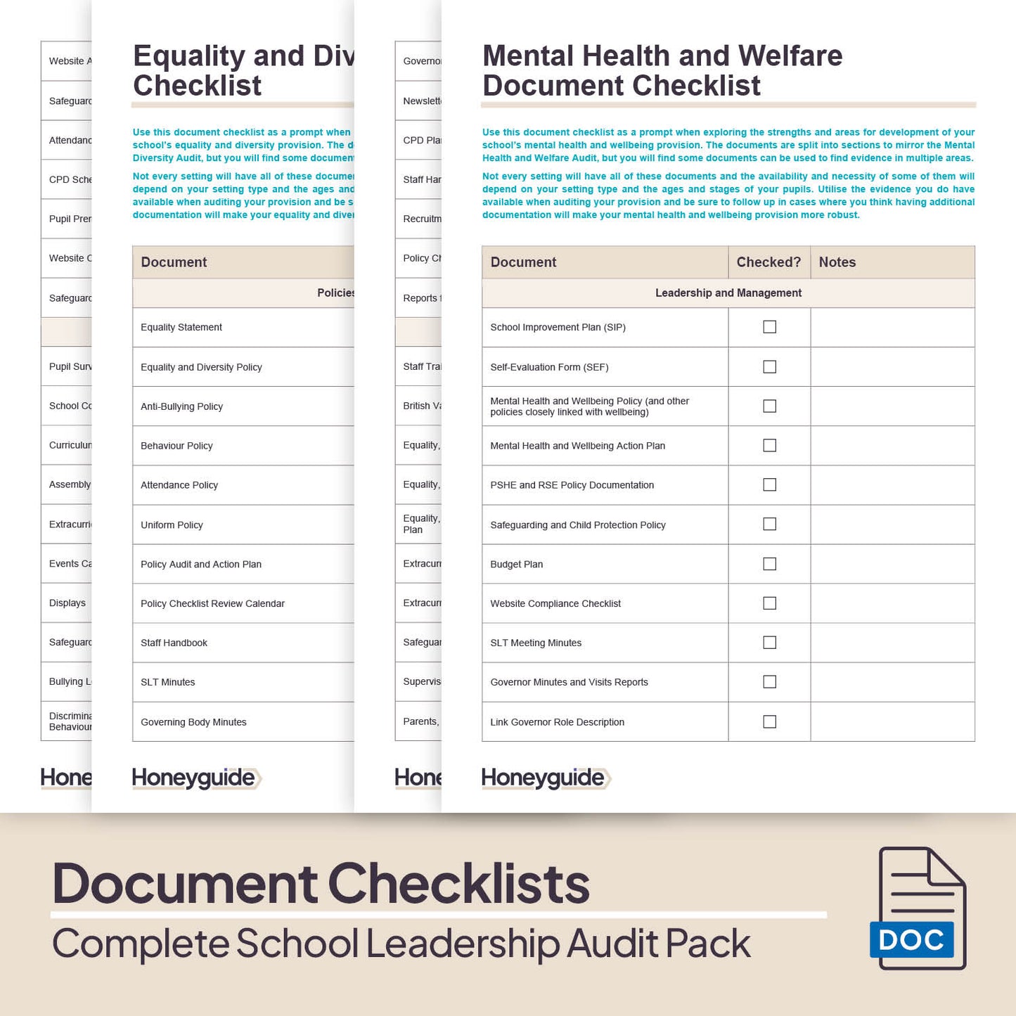 Complete School Leadership Audit Pack