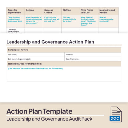 Leadership and Governance Audit Pack (2025)