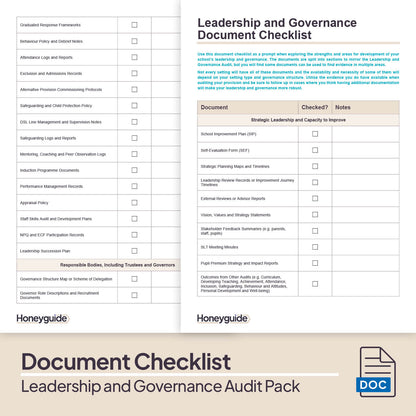 Leadership and Governance Audit Pack (2025)