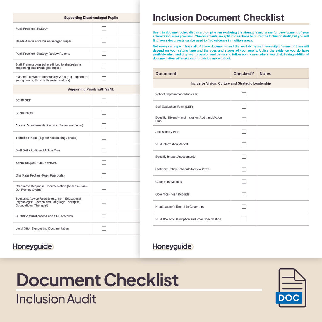 Inclusion Audit Pack 2026 | Ofsted-aligned | SEND & Disadvantaged Pupil ...
