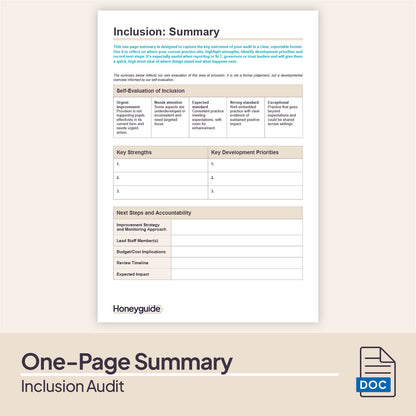 Inclusion Audit (2025)