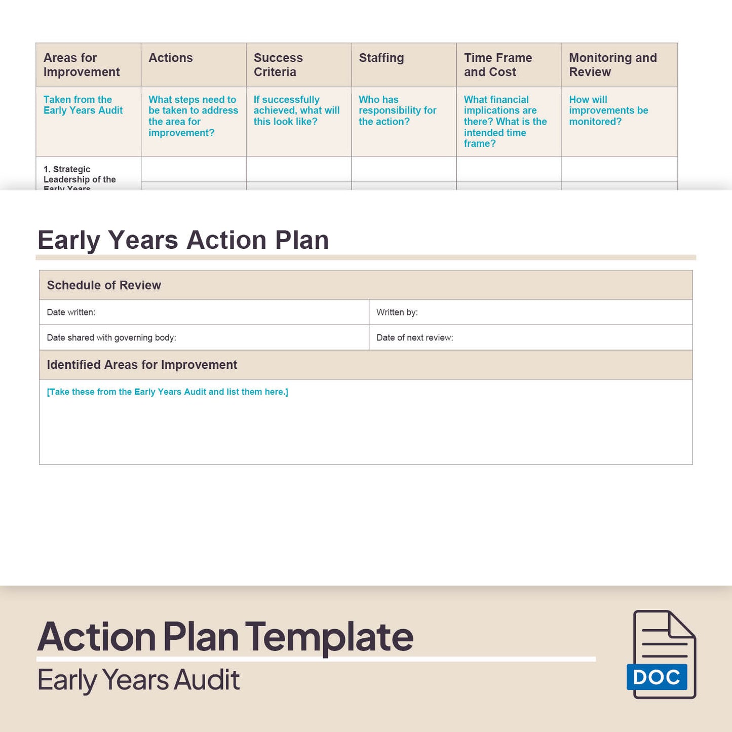 Early Years Audit Pack (2025)