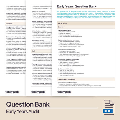 Early Years Audit Pack (2025)