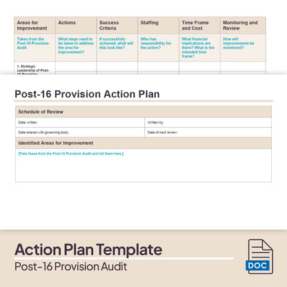 Post-16 Provision Audit Pack (2025)