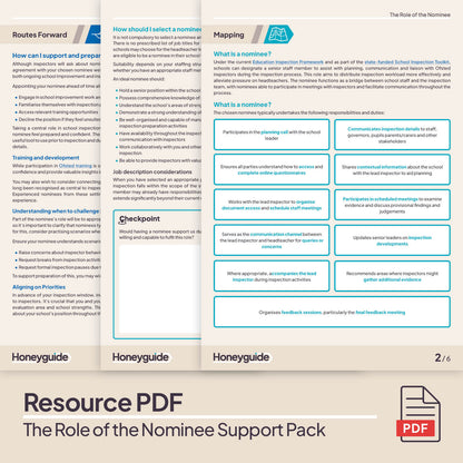 The Role of the Nominee Support Pack