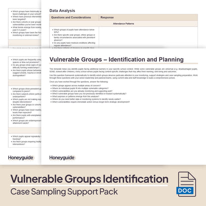 Case Sampling Support Pack