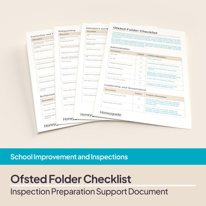 Ofsted Folder and Document Checklist