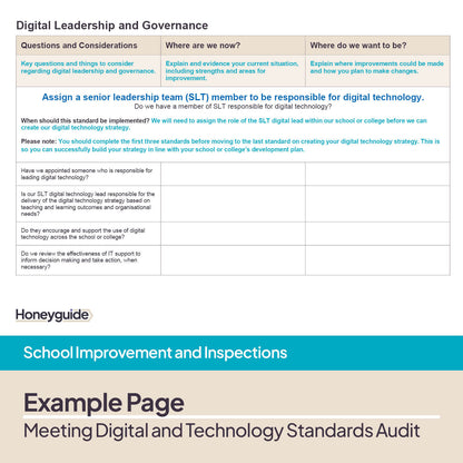 Meeting Digital and Technology Standards in Schools and Colleges Audit
