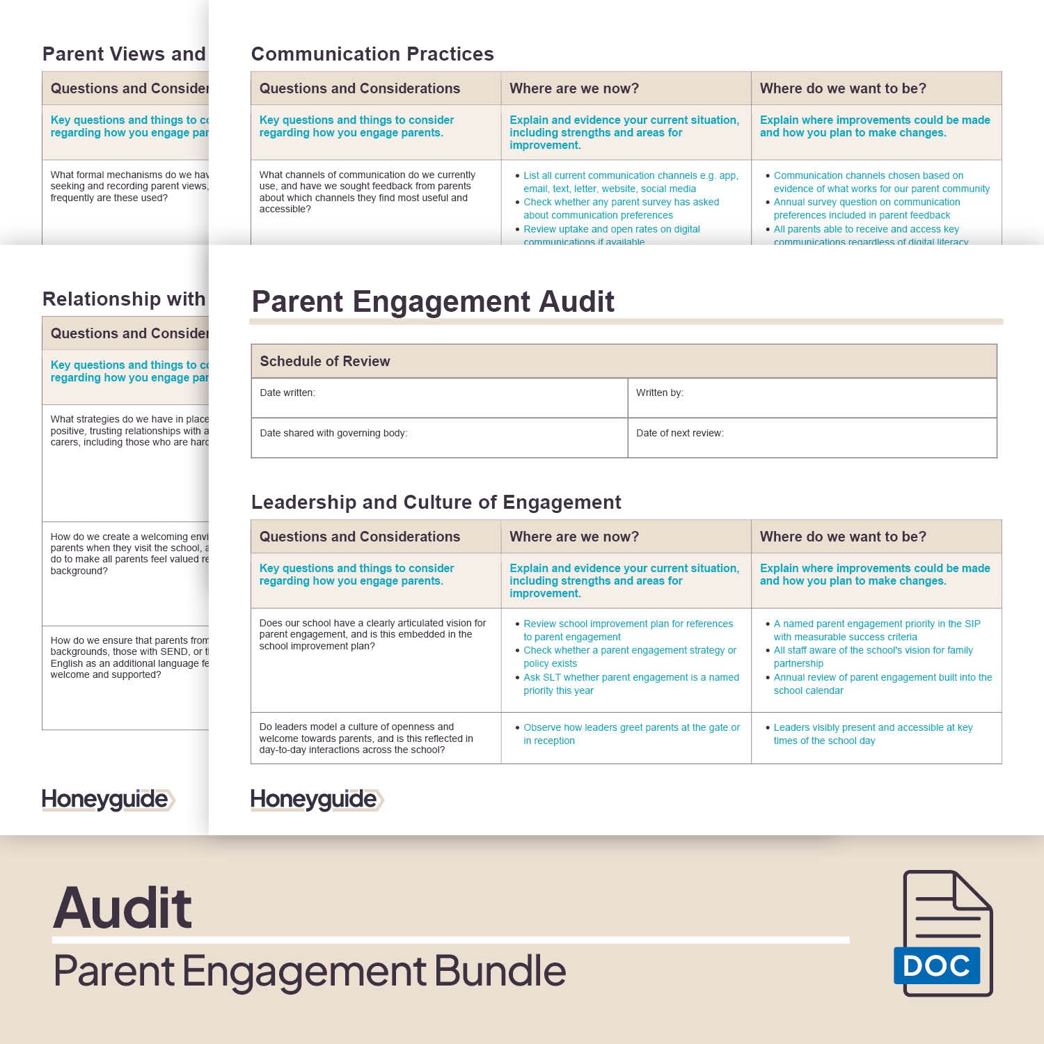 Parent Engagement Bundle