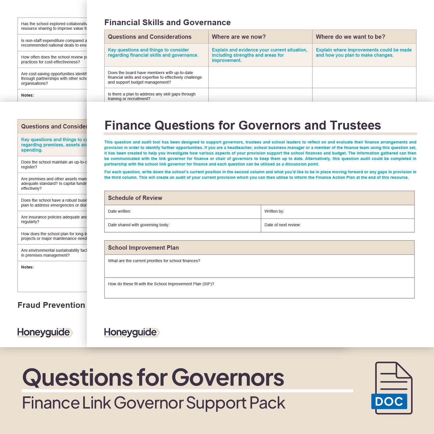 Finance Link Governor Support Pack