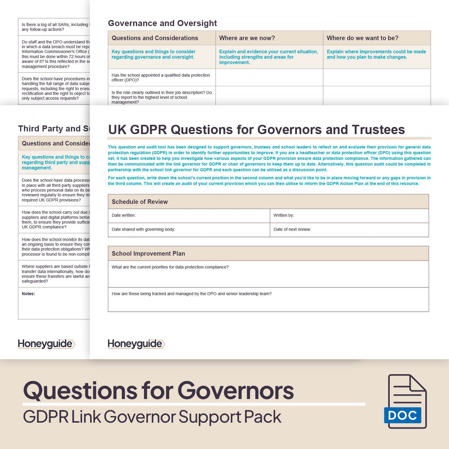 GDPR Link Governor Support Pack