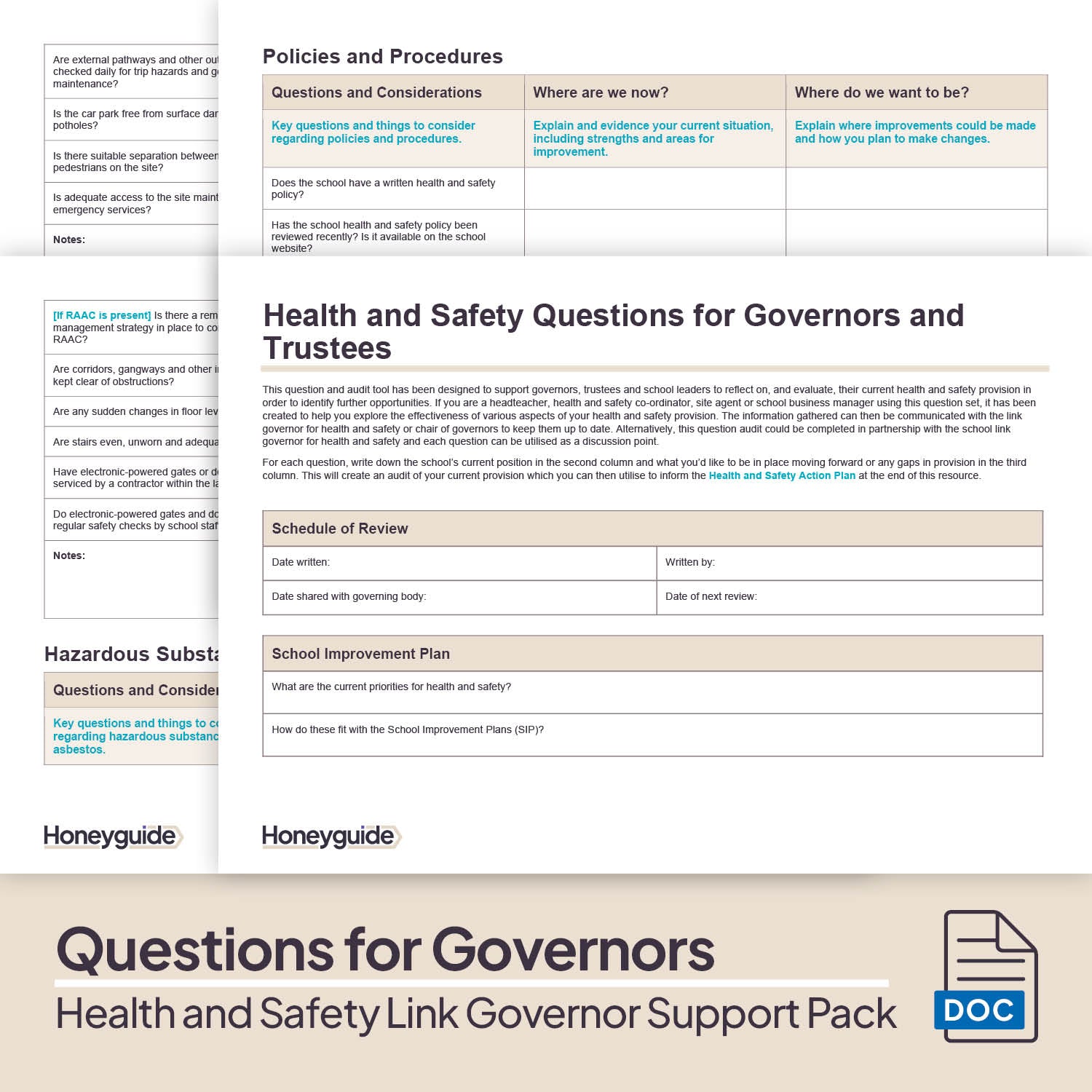 Health and Safety Link Governor Support Pack