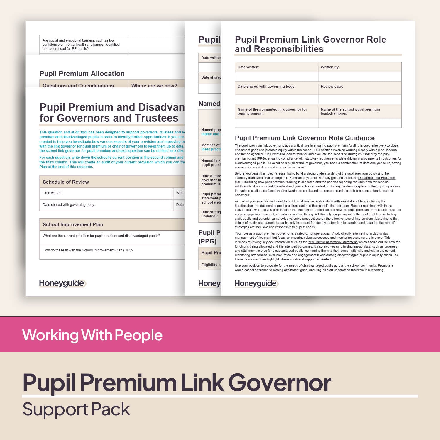 Pupil Premium Link Governor Support Pack