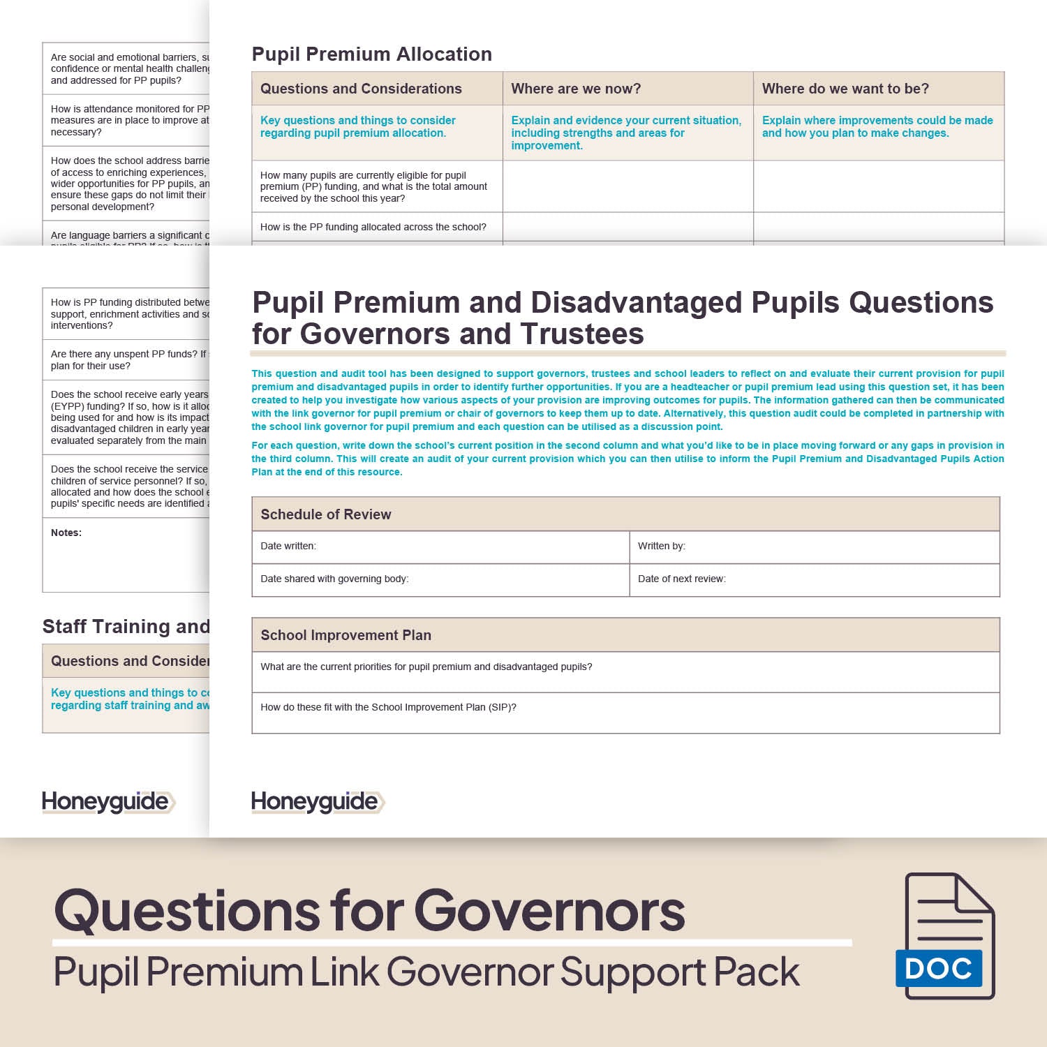 Pupil Premium Link Governor Support Pack