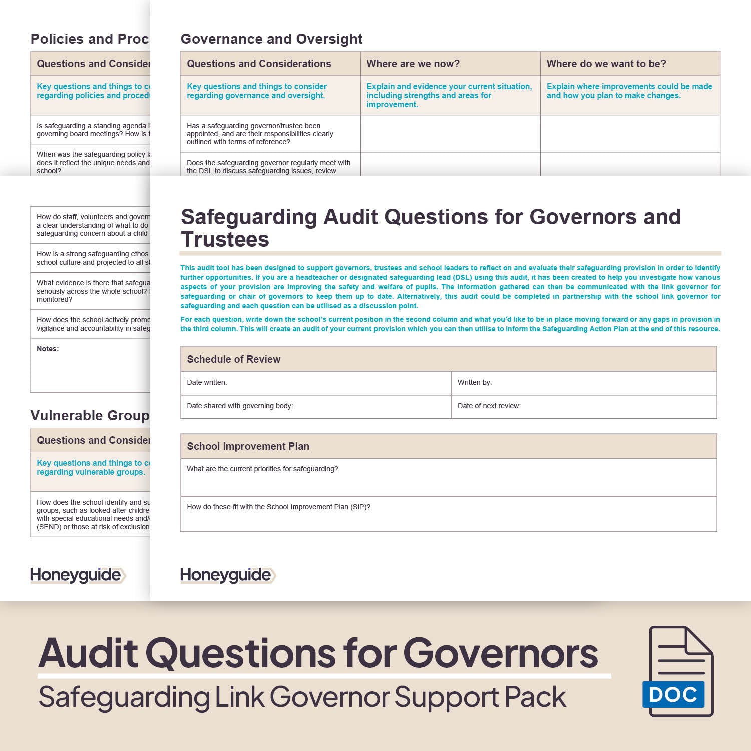 Safeguarding Link Governor Support Pack