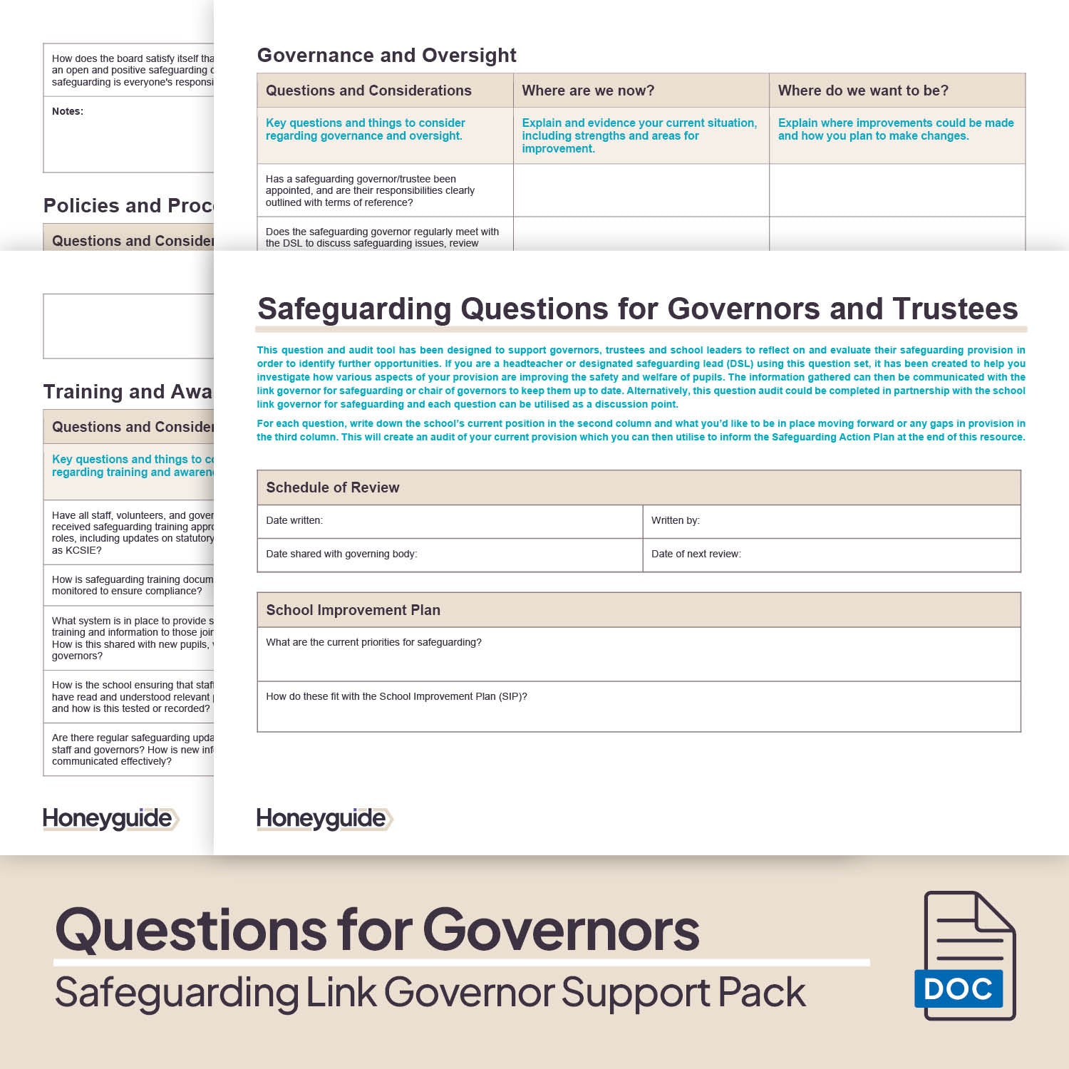 Safeguarding Link Governor Support Pack