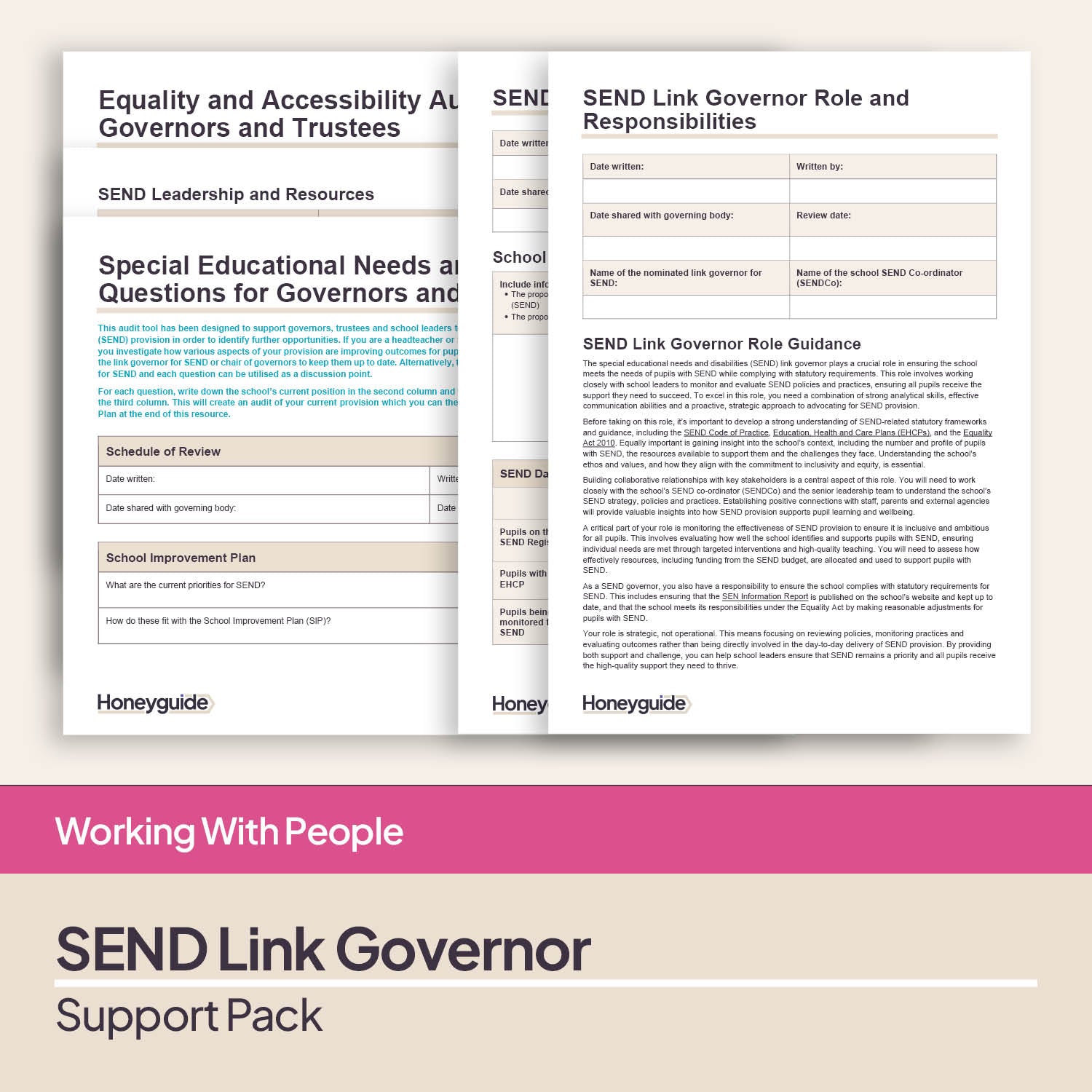 SEND Link Governor Support Pack | Honeyguide SLS – Honeyguide School ...