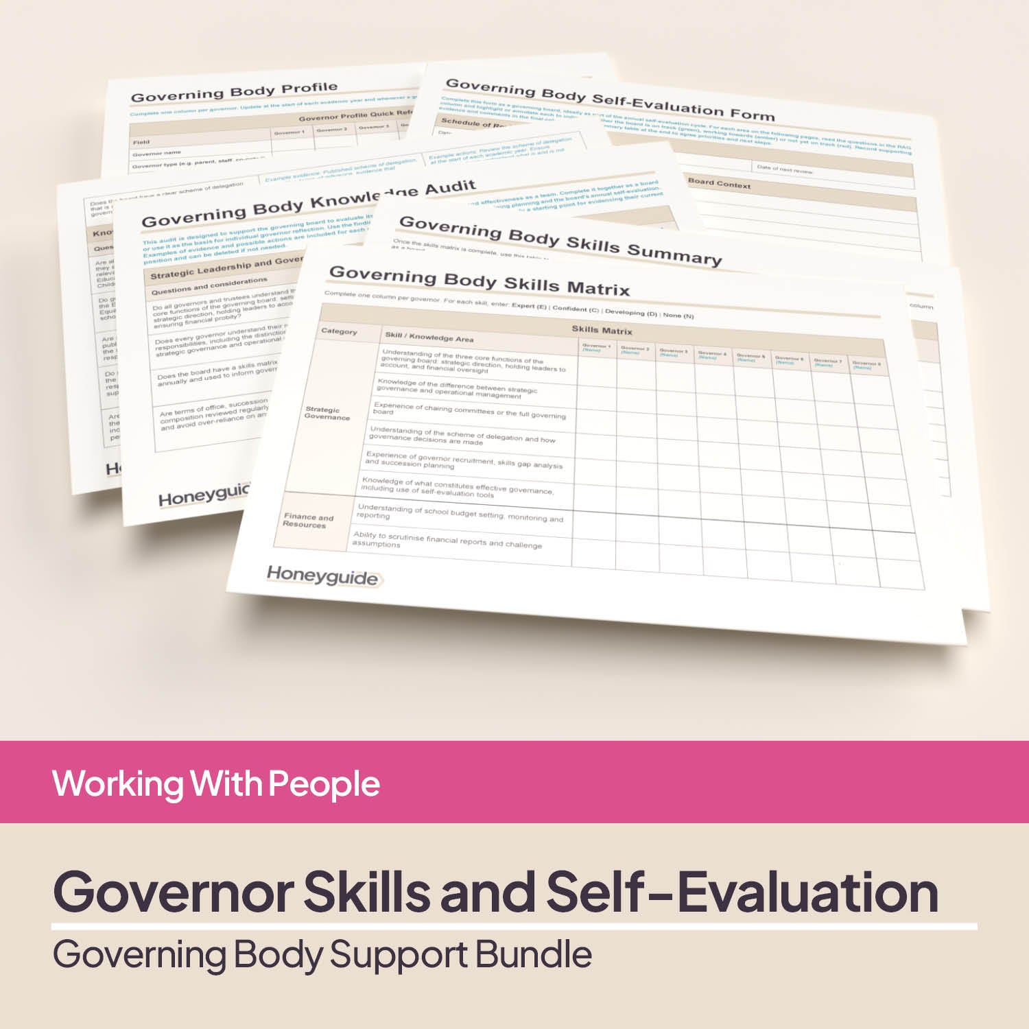 Governing Body Skills and Self-Evaluation Bundle