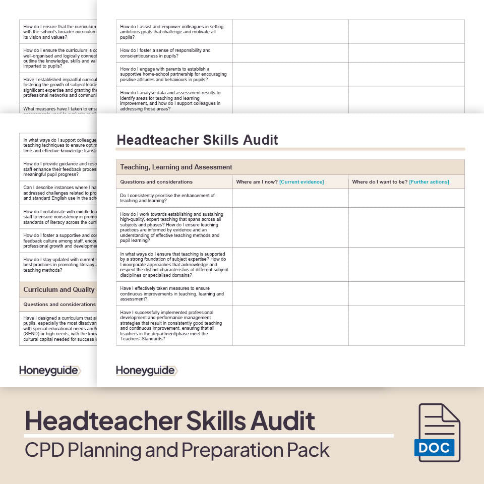 CPD Planning and Preparation Pack