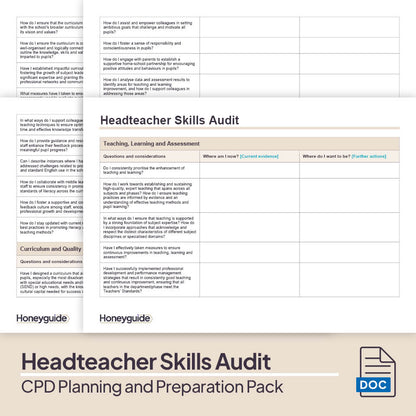 CPD Planning and Preparation Pack