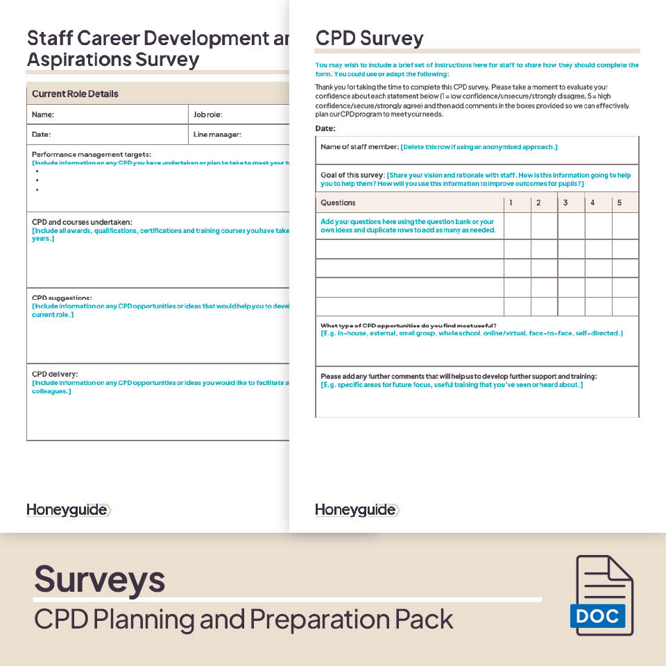 CPD Planning and Preparation Pack