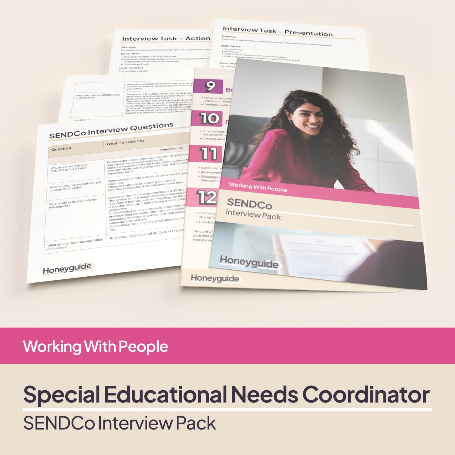 Interview Pack Designs SENDCo Interview Pack | Honeyguide School Leader Support