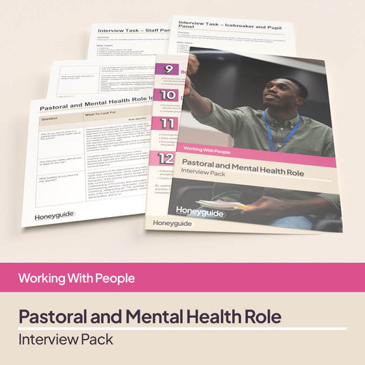 Pastoral and Mental Health Role Interview Pack