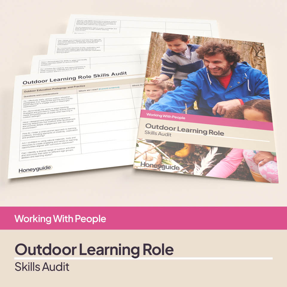 Outside Job Roles Outdoor Learning Role Skills Audit Pack | Honeyguide SLS โ Honeyguide ...