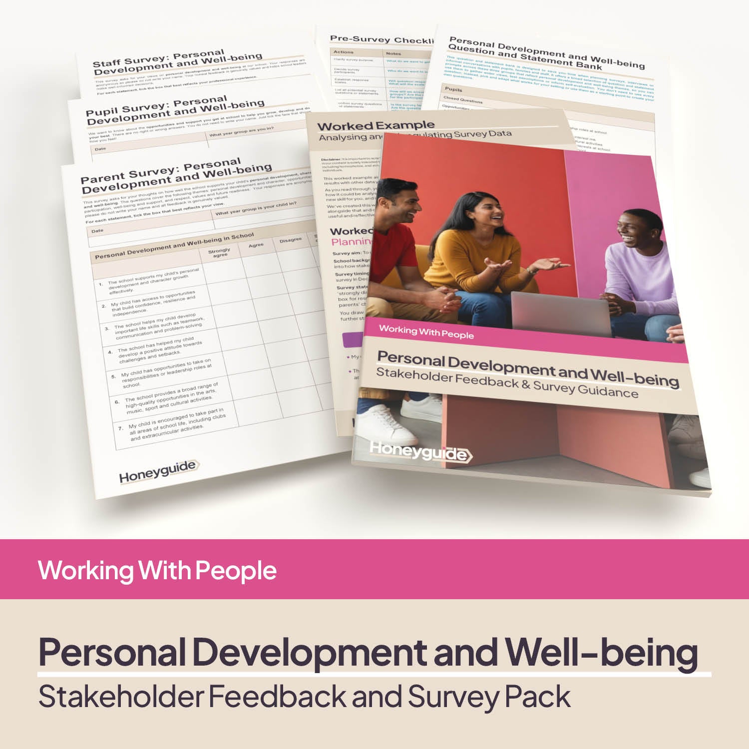 Personal Development and Well-being Survey Pack