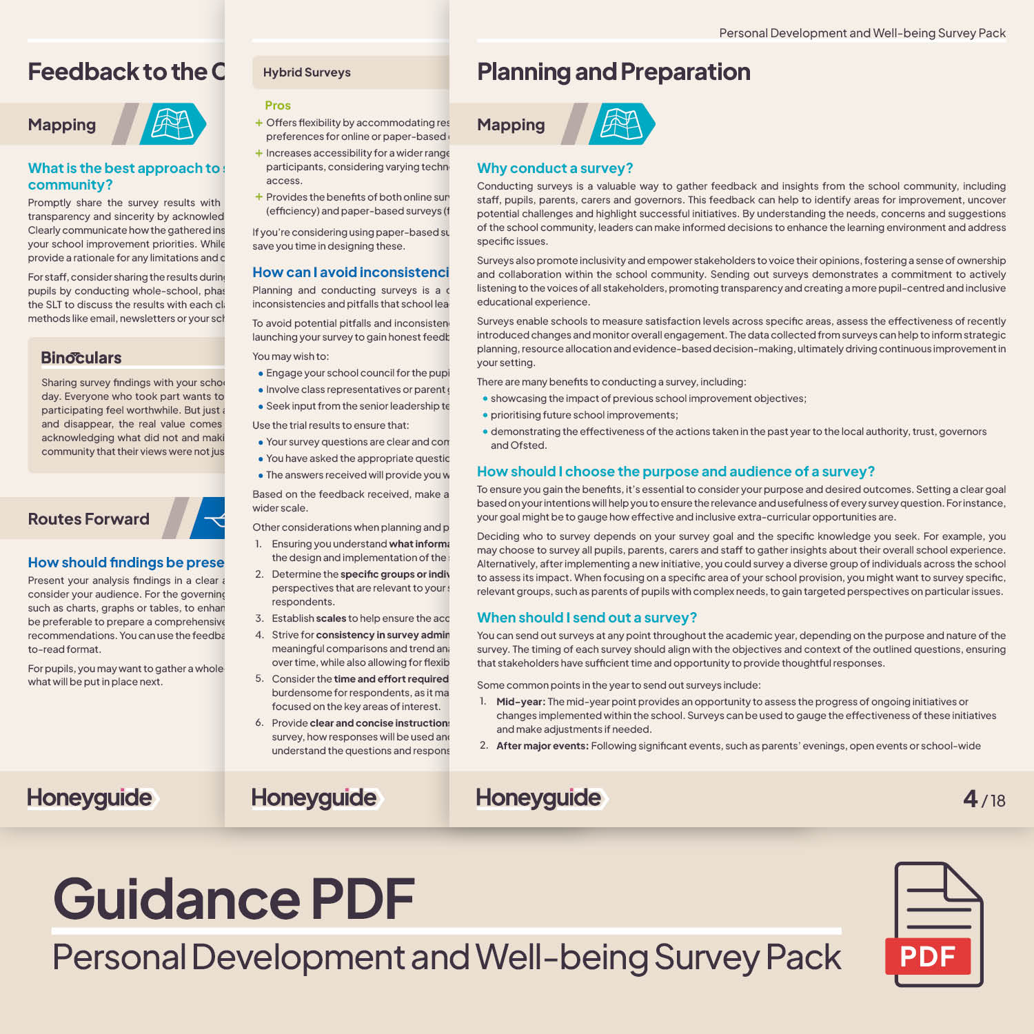 Personal Development and Well-being Survey Pack